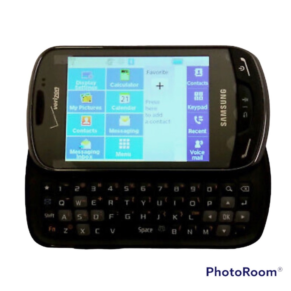 Samsung Brightside U380 Verizon Cell Phone Y2K Side Slide Keyboard w/Charger - Picture 3 of 13